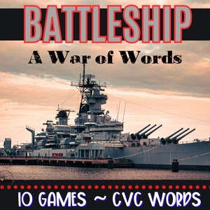 Phonics CVC Words, Phonics Game, Reading, Kindergarten, First Grade, Second Grade, Printable, Homeschool