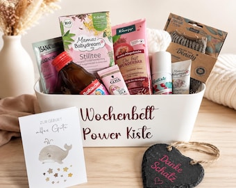 Postnatal gift box for mom – personalized gift for birth – wellness box for new moms