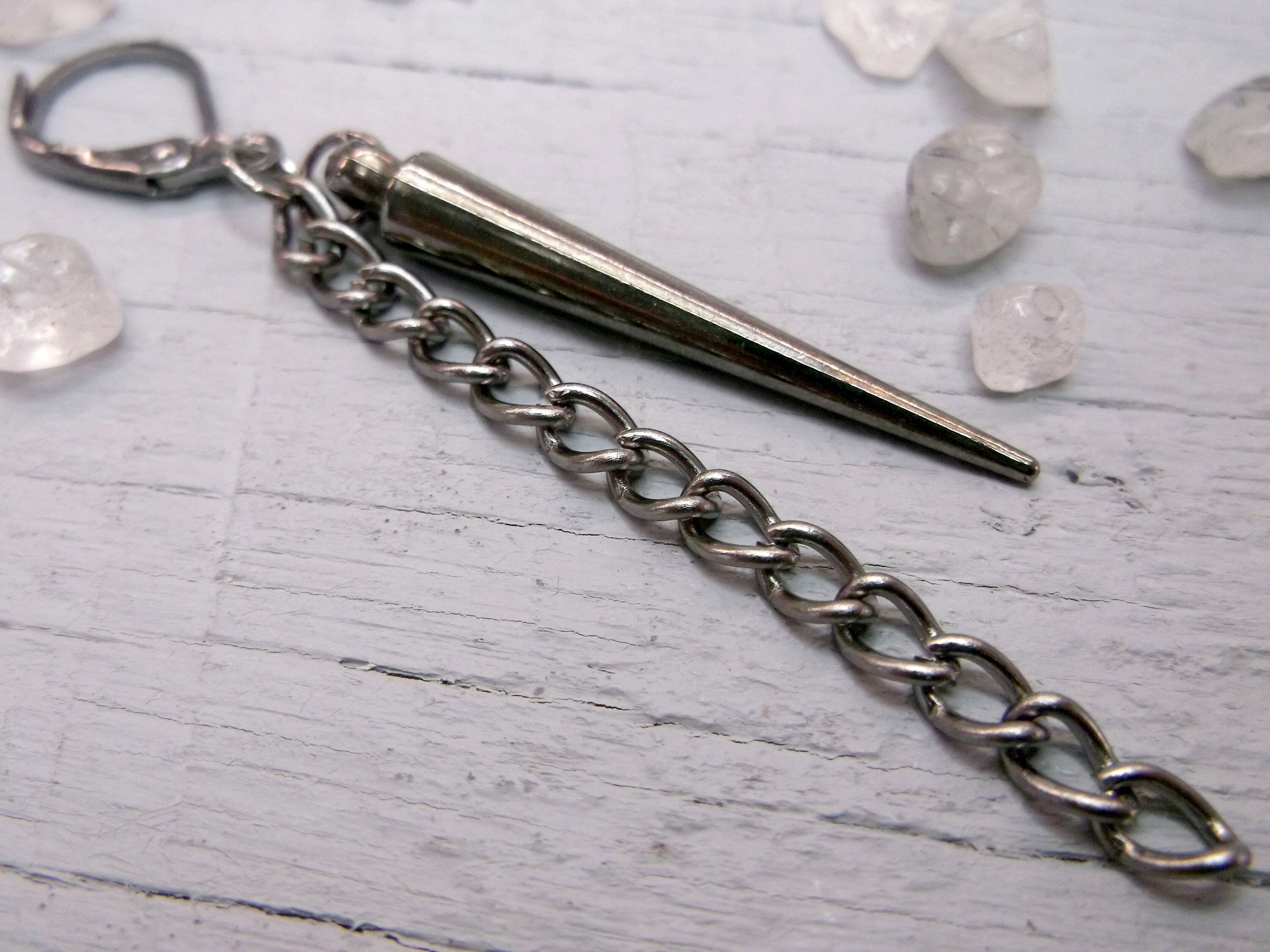 Anel Prateado E Preto Duplo Ajustável Cobra Snake Serpente Gótico Punk | Brasil - Foto 8