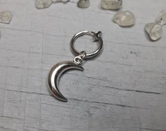Mond Ohrclips, Mond Ohrring, Mond Ohrring, Mond Ohrring, Mond Ohrring, Mond Schmuck, Mond Schmuck, Galaxy Für Männer Punk Ohrring,unisex