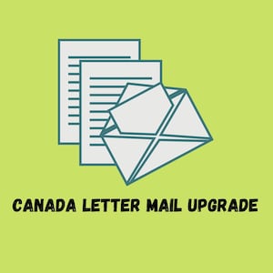 Actualización de patrón de papel // Actualización de correo postal de CANADÁ // Reciba su patrón de tejido por correo postal - Solo para clientes canadienses // Sin seguimiento
