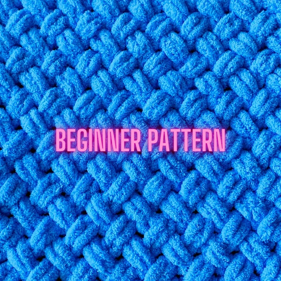 Criss cross loop yarn blanket hotsell