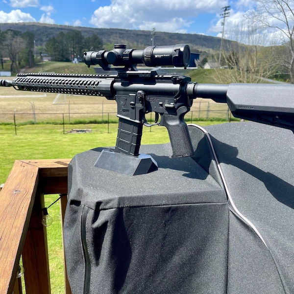 Ar 15 Display Stand Wood Etsy