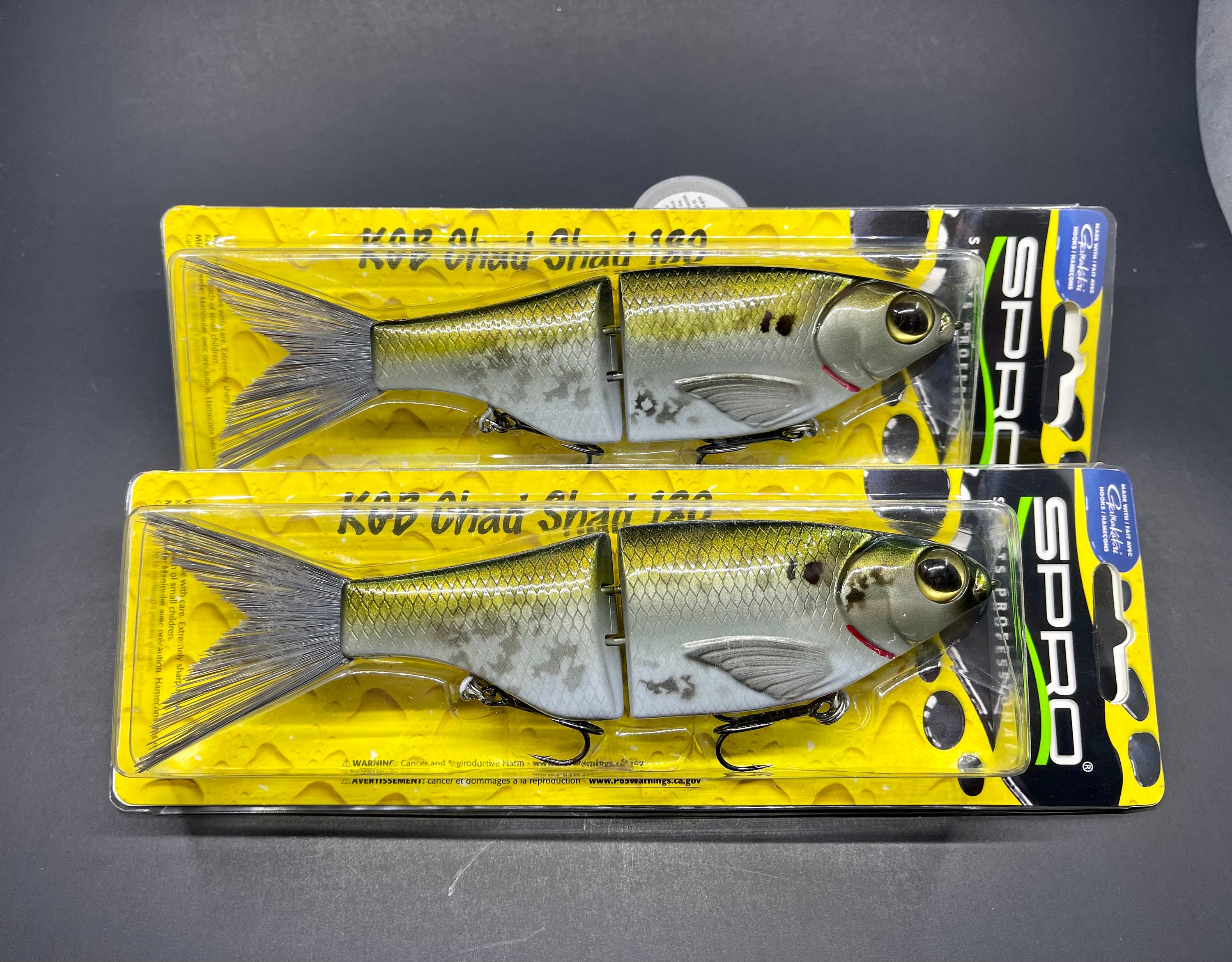 Custom Painted Spro Chad Shad Green Money Gizzard