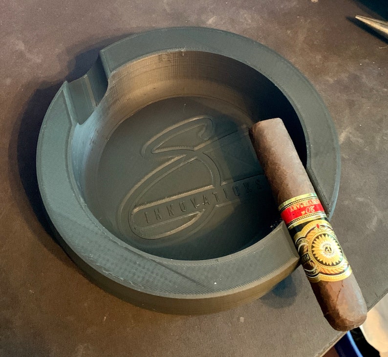 Custom Cigar Ashtray Etsy