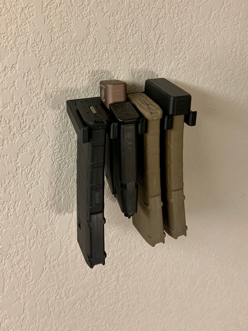Modular Wall Mounted AR15 and Double Stack Pistol Magazine Etsy