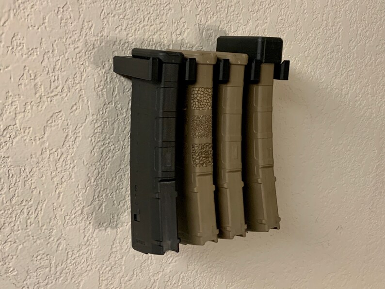 Modular Wall Mounted AR15 and Double Stack Pistol Magazine Etsy