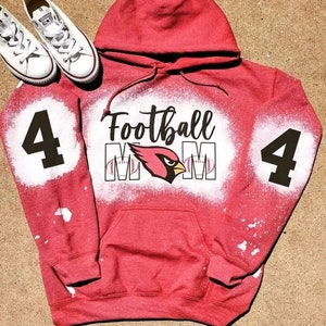 Football Mom Custom hoodie, football mascot hoodie, custom mascot hoodie,