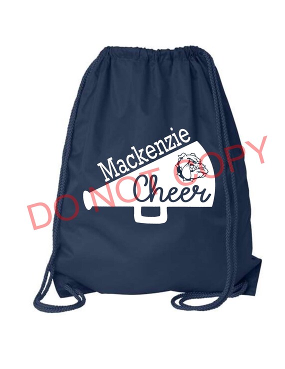 drawstring cheer bags