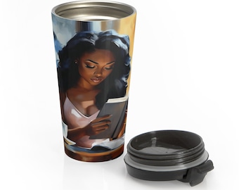 Soulful Sips & Reflection Series- 15 0z Stainless Steel Travel Mug