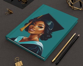 Empowering Graduation Journal für schwarze Frauen | Jahrgang 2026 | 14cmx21cm