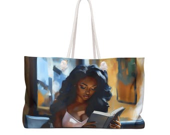 Beauty and a Book Weekender Bag