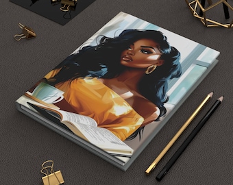 Soulful Sips & Reflection Series Hardcover Matte Journal V1 (5.75" x 8")