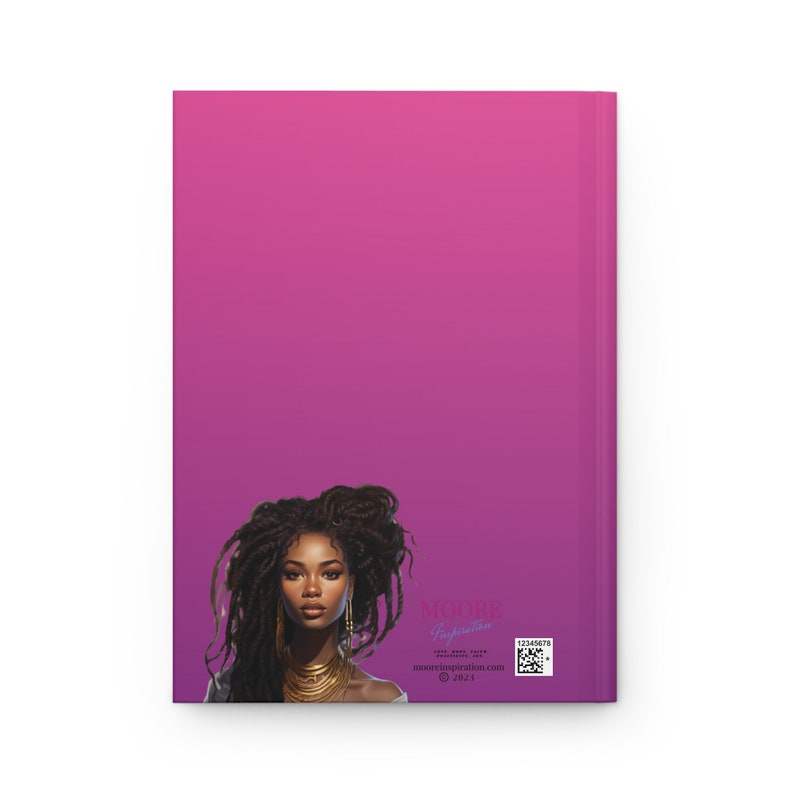 Affirmation Journal: Black Woman Art, Lined Pages image 3