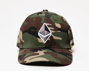 Flat Bill Cap Ethereum Classic ETC Cryptocurrency
