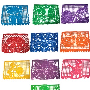 Dia de los muertos papel picado | Day of the dead Banner | Ofrenda | Home alter | Halloween