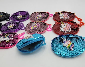 12 Unicorn coin purse