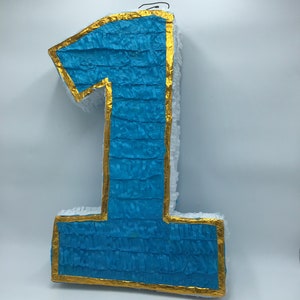 Number one Piñata for birthday parties