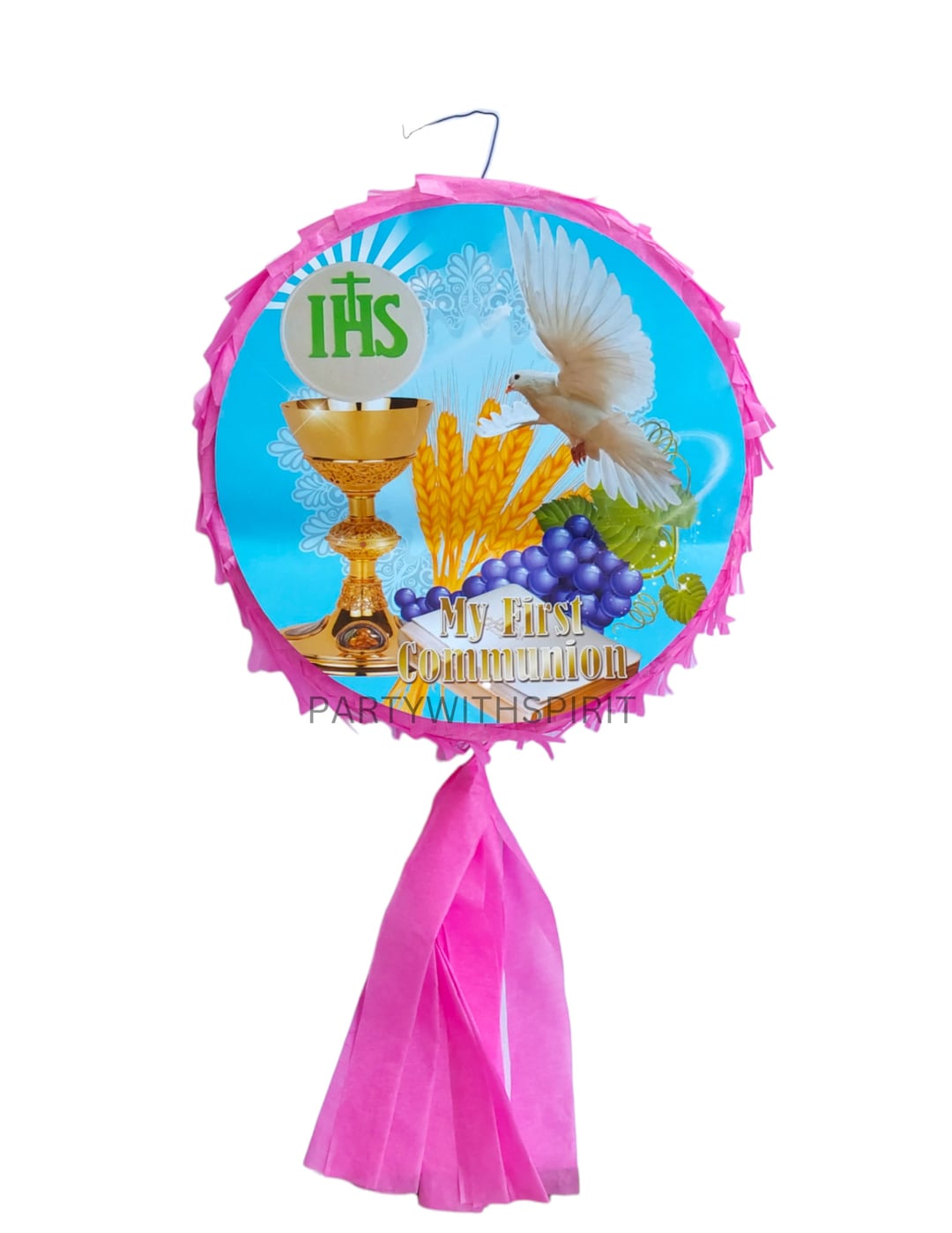 Mi Primera Comunion Piñata My First Comunion Comunion Party Etsy
