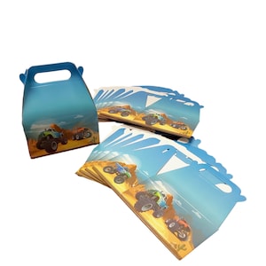 12 cajas de camiones monstruo, cajas de dulces, cajas de regalos, cajas de regalo