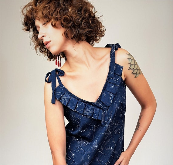 zodiac slip dress
