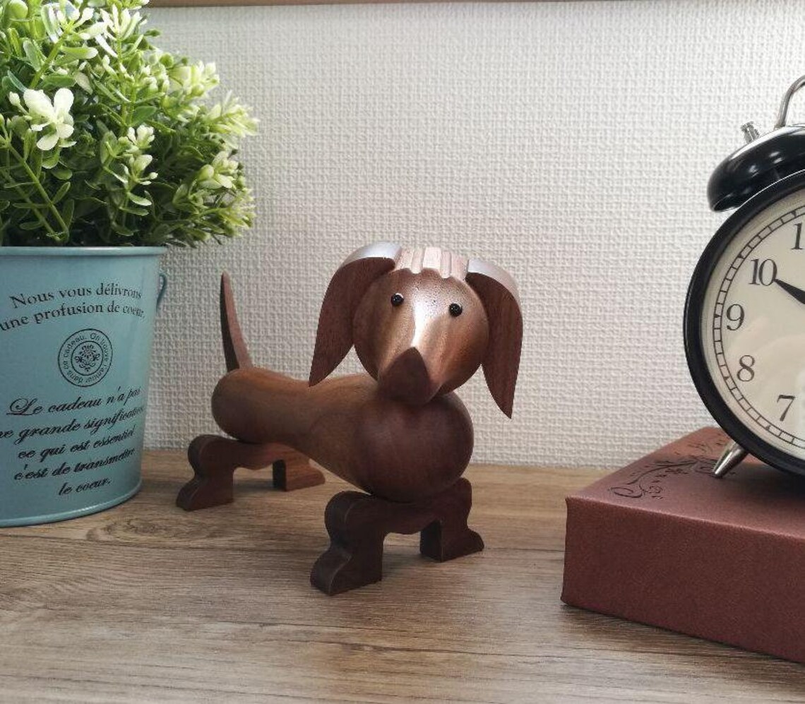 DogDachshund Figures designed by Kay Bojesen Denmark // Etsy