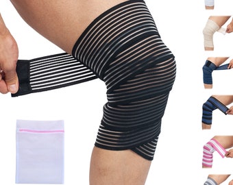 360 RELIEF Neoprene Adjustable Thigh Support Brace Anti-Slip Strap Bands Thigh Quad Sprains, Bruised, Muscles Strain with Mesh Laundry Bag |