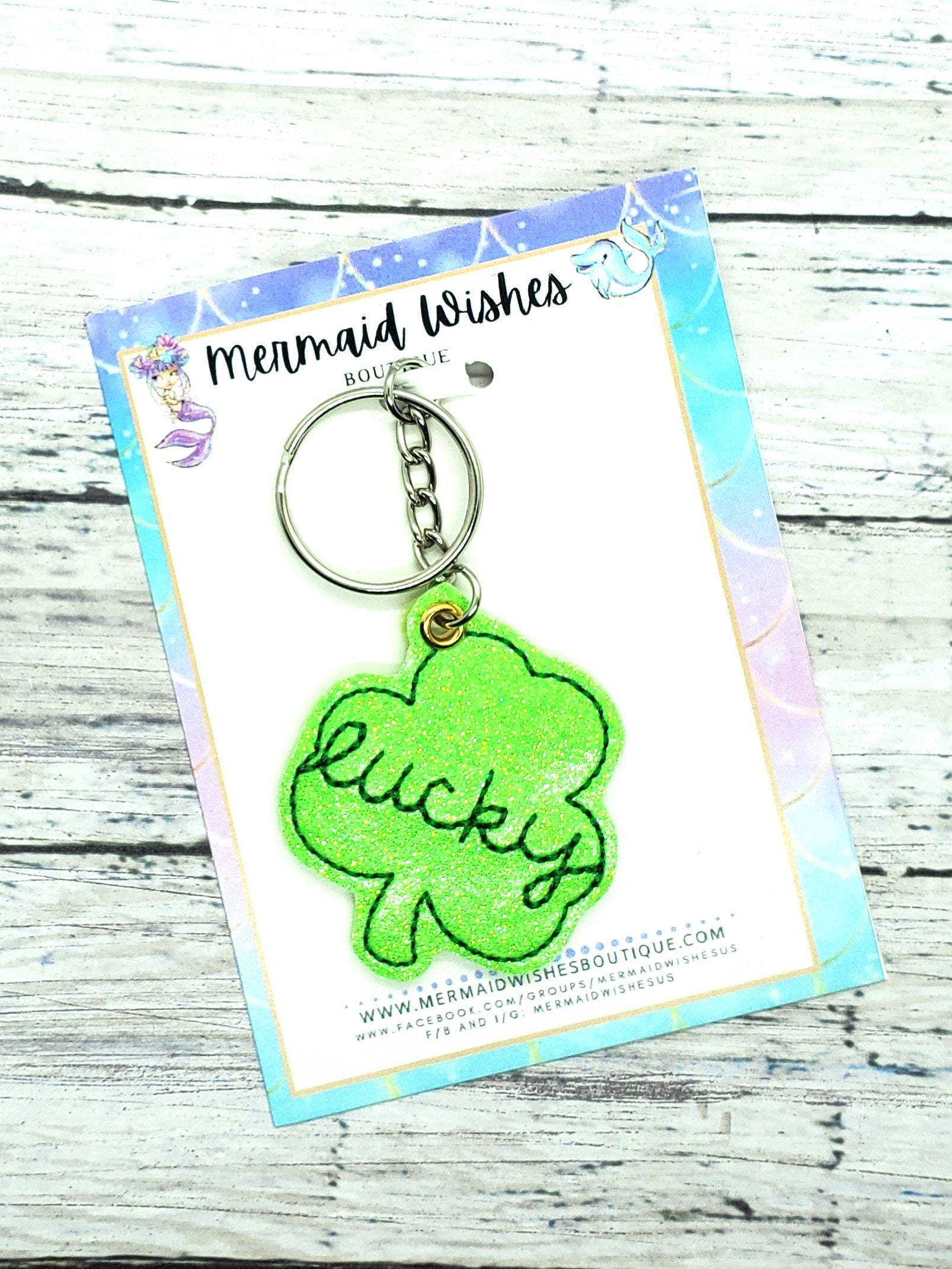Lucky Keychain Etsy