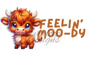 Feelin' MOO-dy PNG