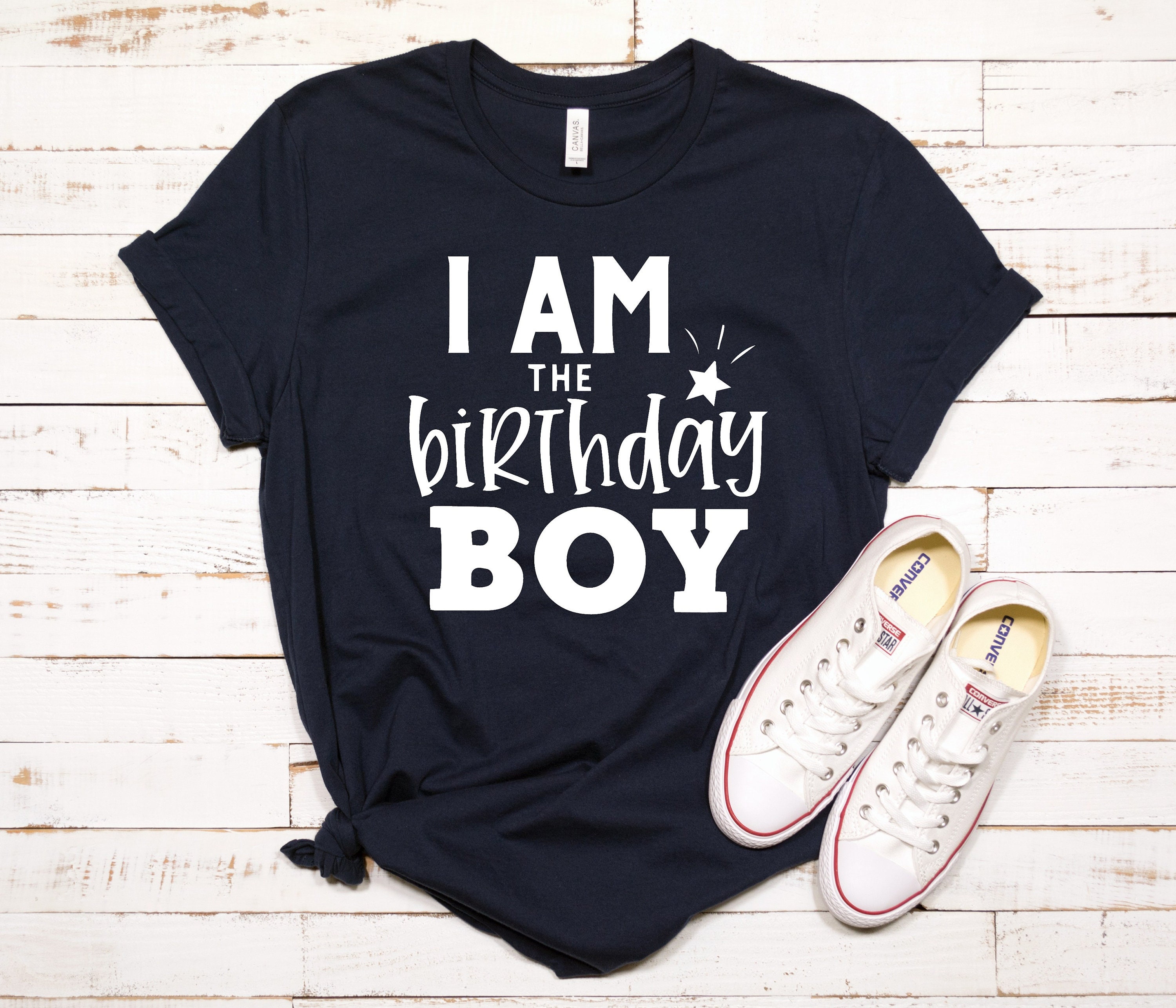 I am the birthday boy shirt The Birthday Boy shirt Dad Of Etsy