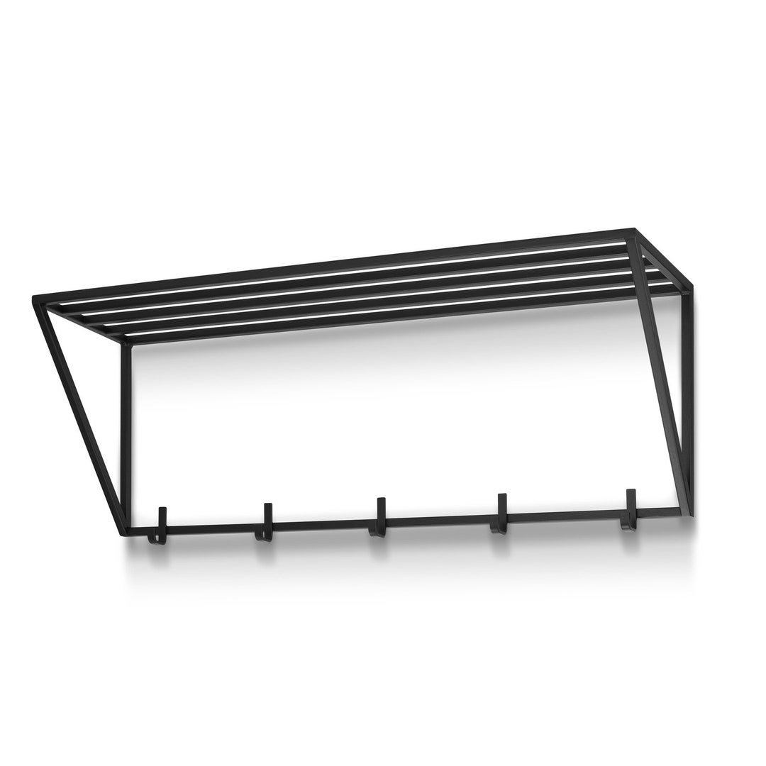 HANDMADE Hat Rack LOFT Coat Rack Industrial Hanger Coat Rail Etsy