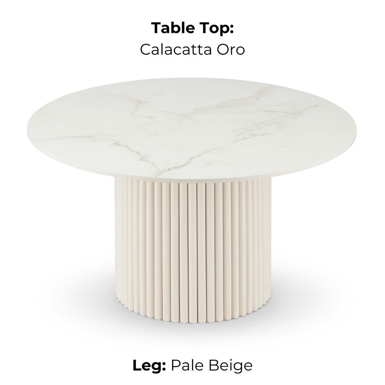 Table basse en pierre Table basse en pierre Table basse en pierre et bois Table basse ronde en pierre image 7