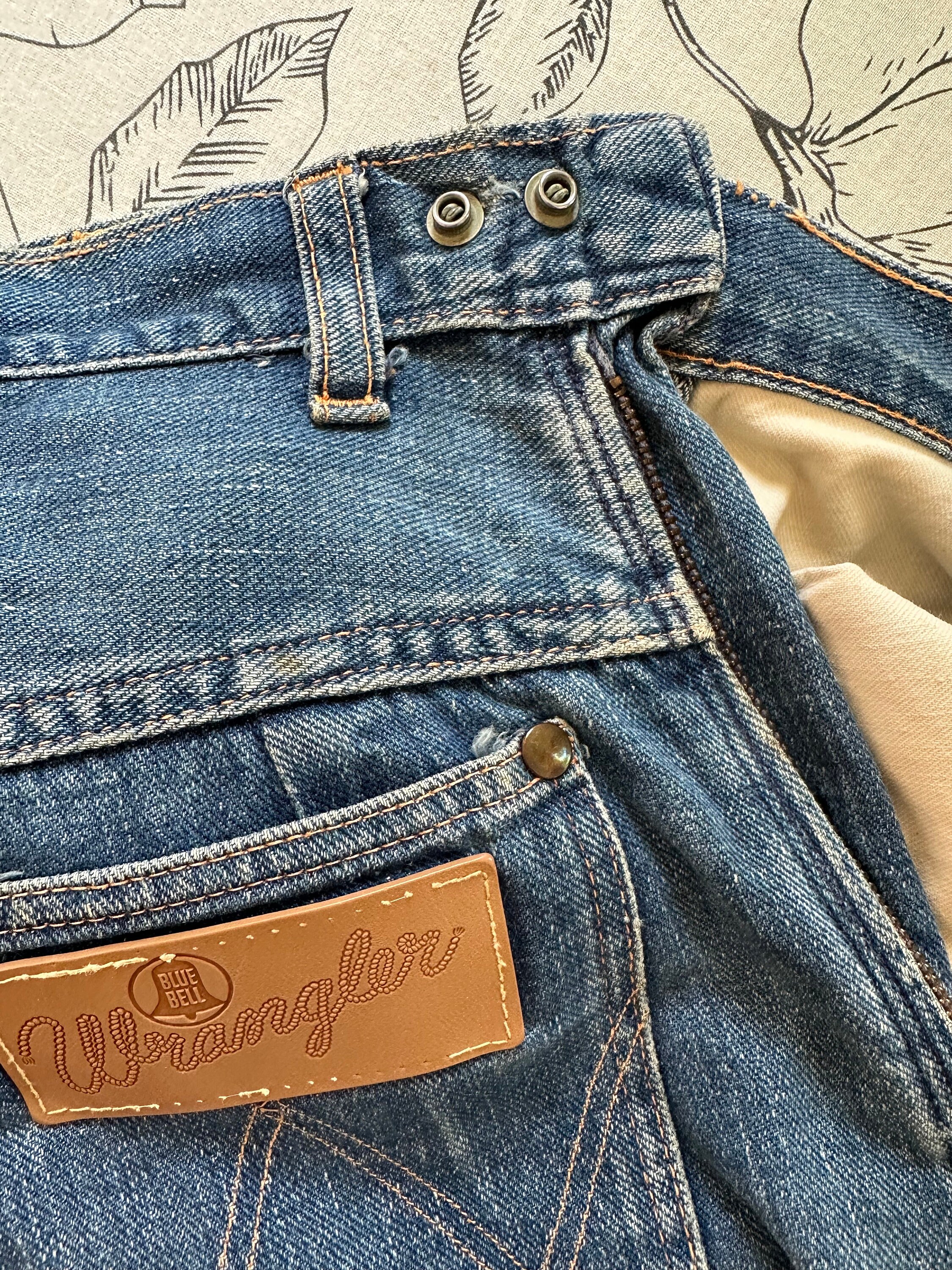 Vintage Late 1940s/early 1950s Wrangler Blue Bell Jeans - Etsy