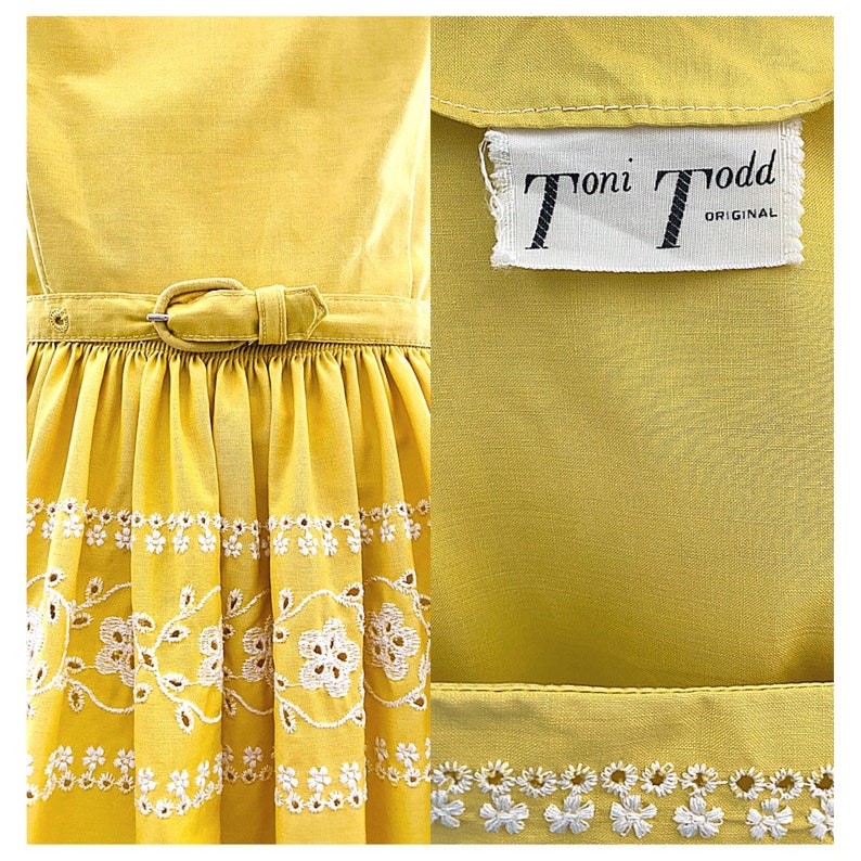 Vintage 1950s Toni Todd dress image 4