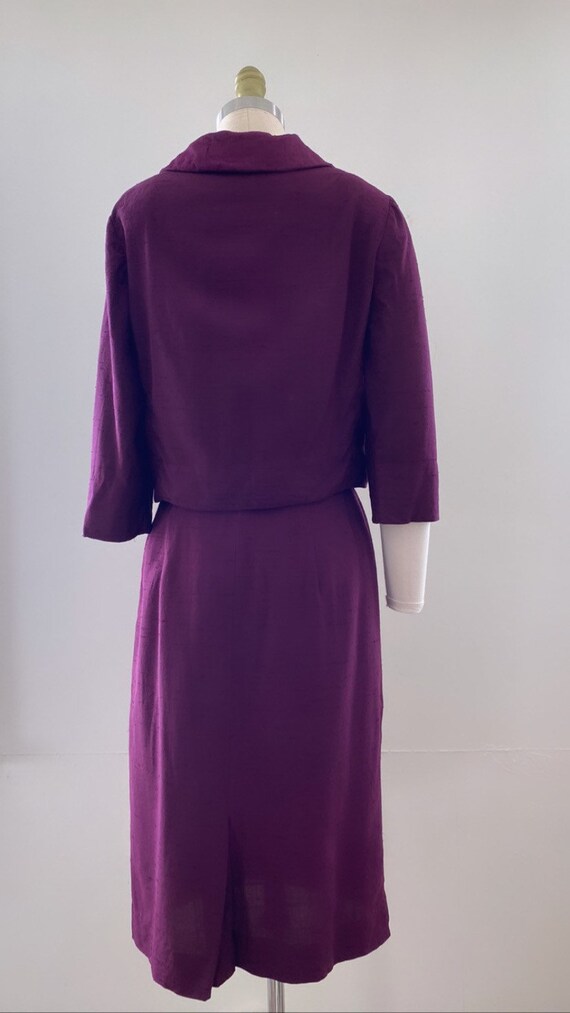 1960s Eggplant suit by Bobbie Brooks - image 3