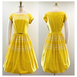 Vintage 1950s Toni Todd dress image 5