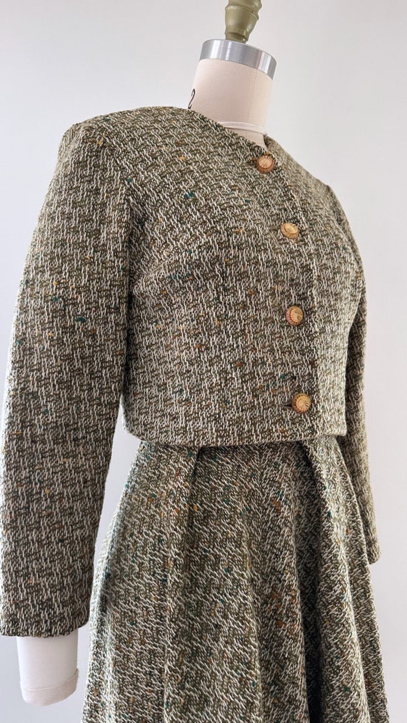 1960s Mr. Mort wool blend tweed suit