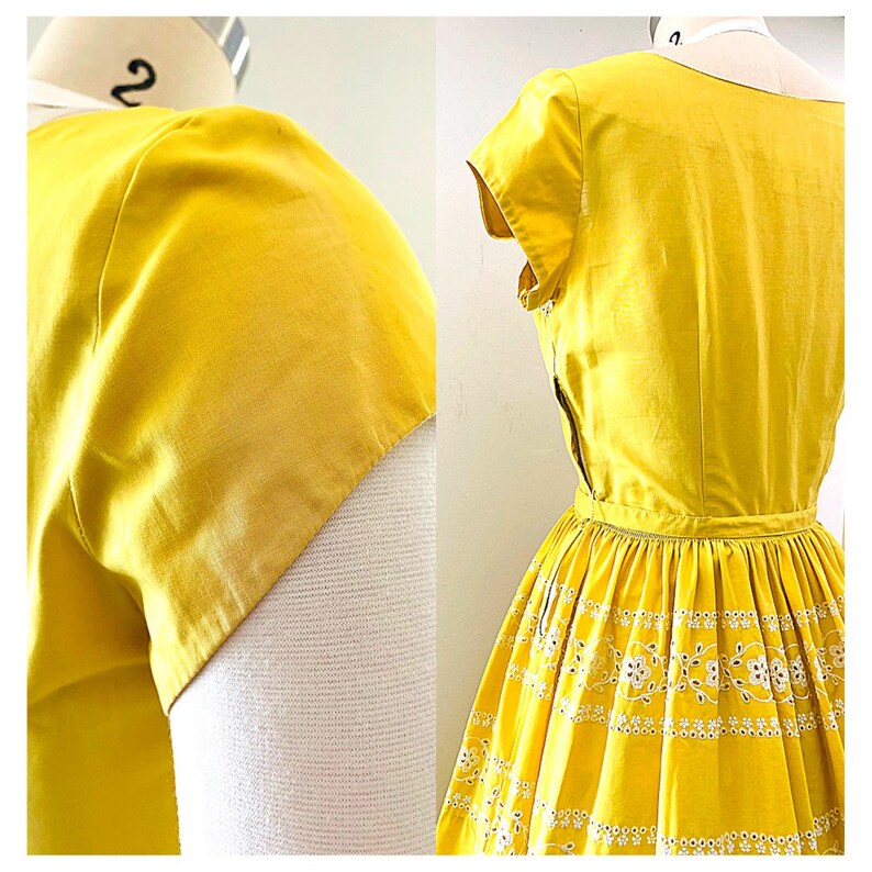 Vintage 1950s Toni Todd dress image 3