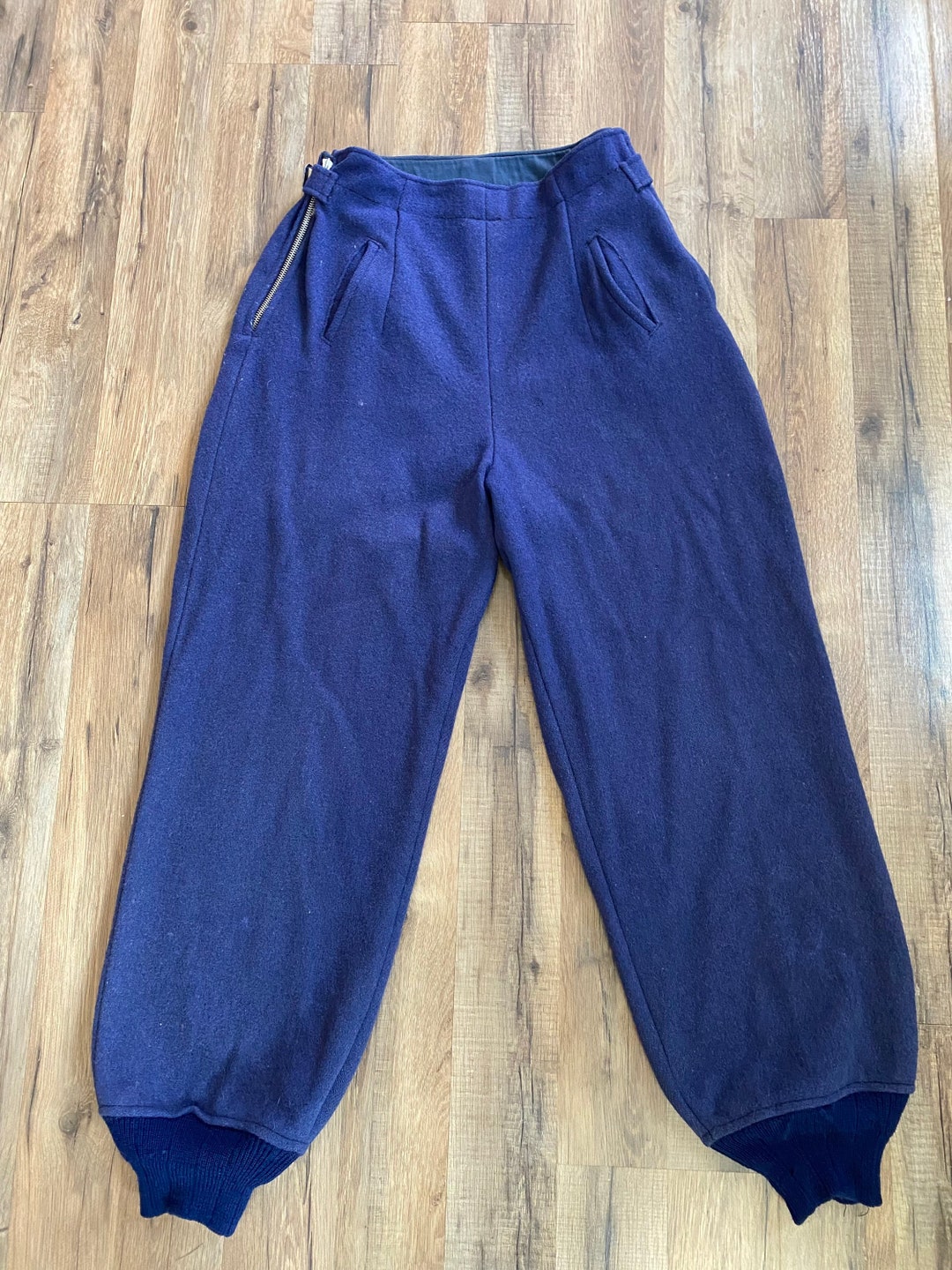 1930s 1940s Chippewa Wool Blue Ski Pants - Etsy