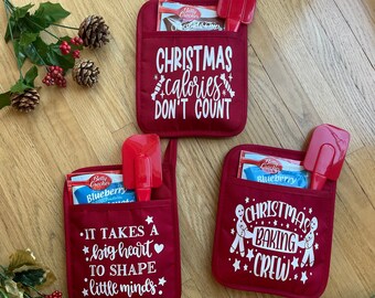 Pot holder  . Perfect gift for teachers , baking lovers gift  , Christmas gift, easy gift