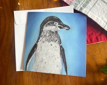 Christmas Cards, Set of 5 Christmas Cards printed on high quality high-gloss thick paper. Christmas Cards, Art print , Winter , snow.