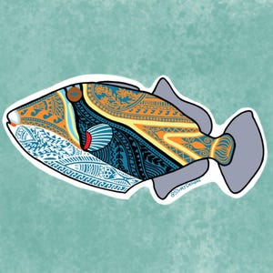Triggerfish Sticker