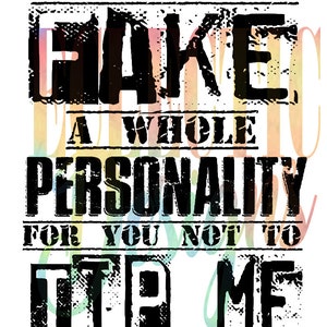 server personality funny png digital download
