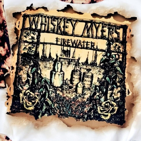 whiskey myers digital file png file for sublimation