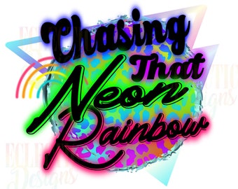 neon rainbow