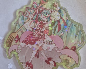 Hatsune Miku Keychain! - Strawberry Miku