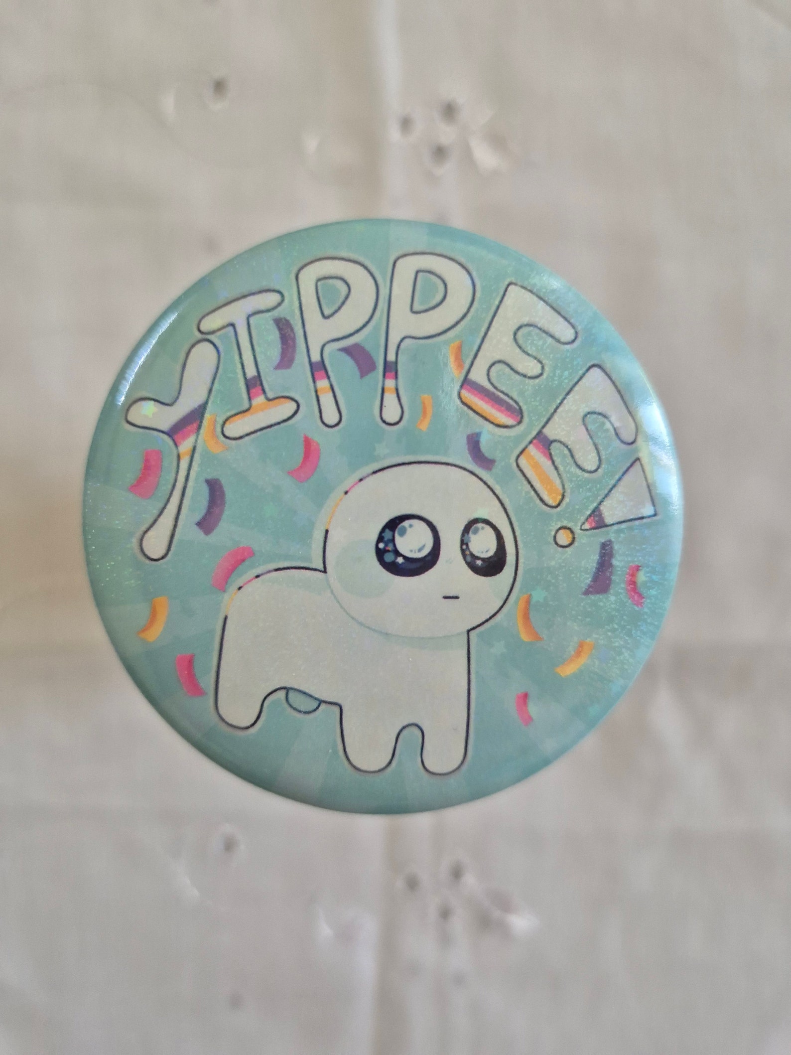 Tbh Creature Button! and Sticker - Holographic - Etsy