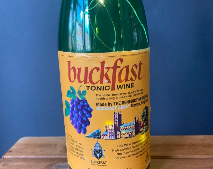 Buckfast Bottle With Fairy String Light Etsy