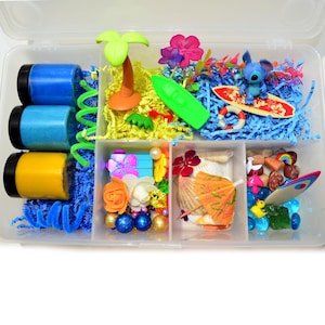 Homemade Themed Playdough Kit, Sensory Bin, Montessori, Busy Box, Sensory Kit, Sensory toy, Play dough Kit, Gifts for kids