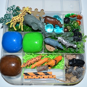 Mid-sized Zoo Play Dough Kit, Play Dough Kit,playdoh Kit,play Doh